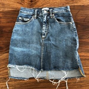 Aritzia Jean skirt